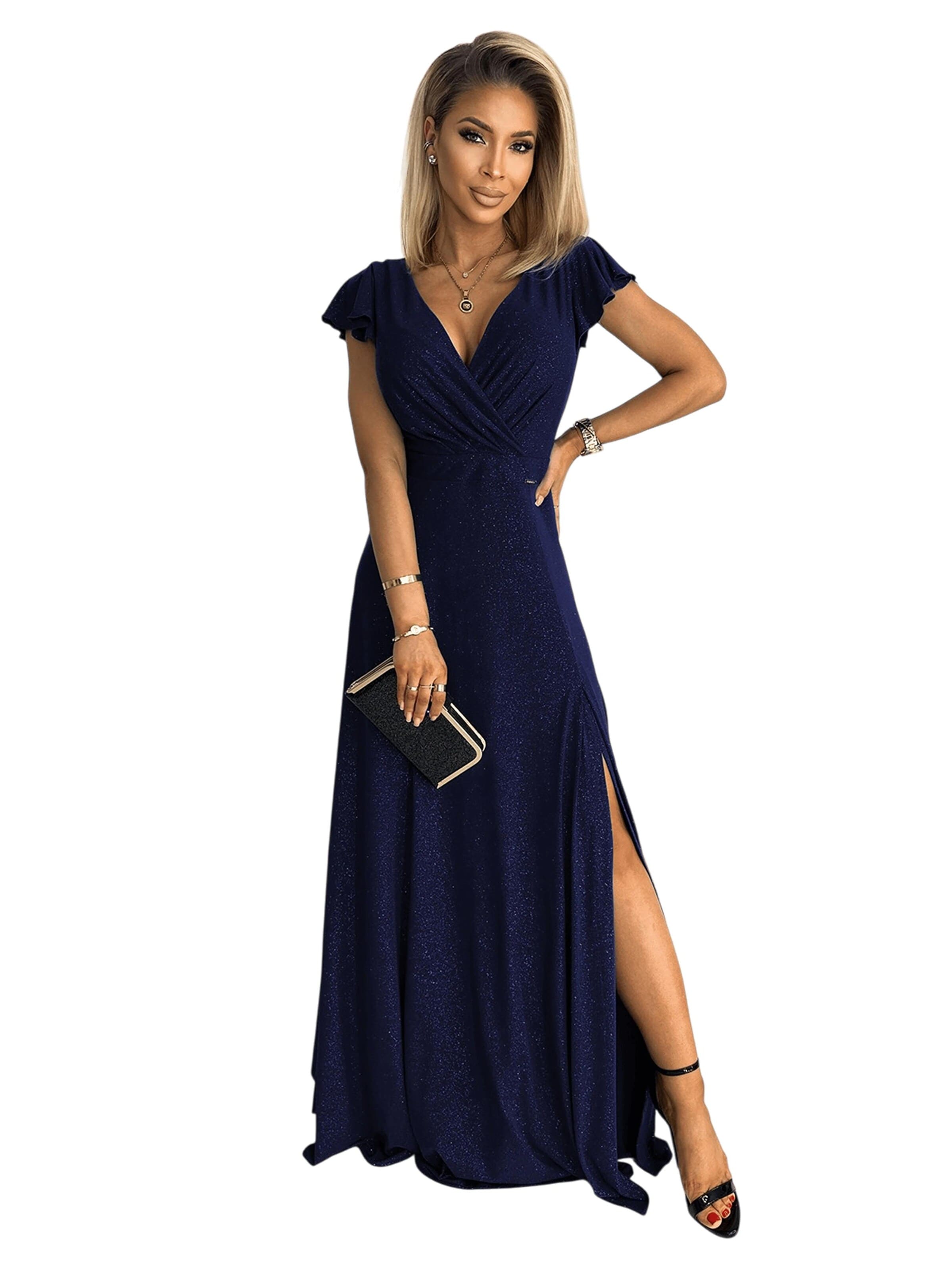amorubi.com Evening Dress 'Evening dress 219761' in Blue: front
