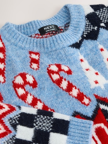 Next Pullover in Blau