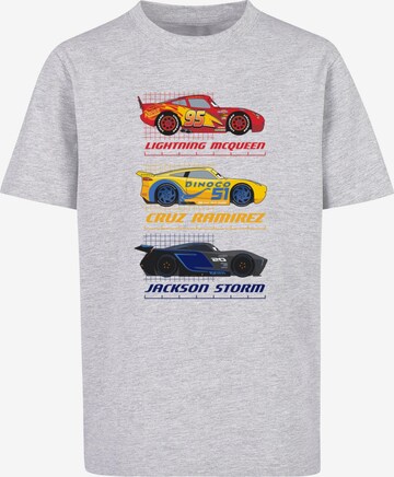 ABSOLUTE CULT T-Shirt 'Cars - Racer Profile' in Grau: predná strana