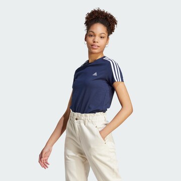 ADIDAS SPORTSWEAR Shirt 'Essentials' in Blue: front