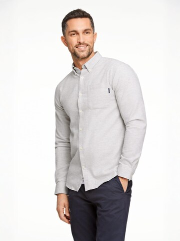 Coupe regular Chemise Lindbergh en gris