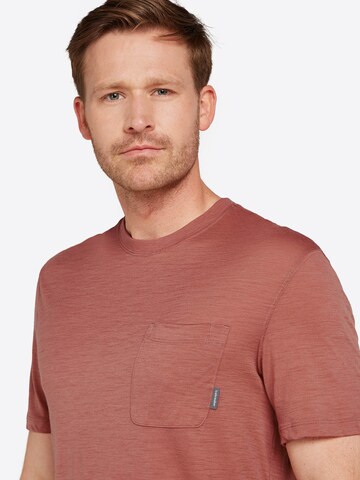 ICEBREAKER Functioneel shirt 'Tech Lite III' in Rood