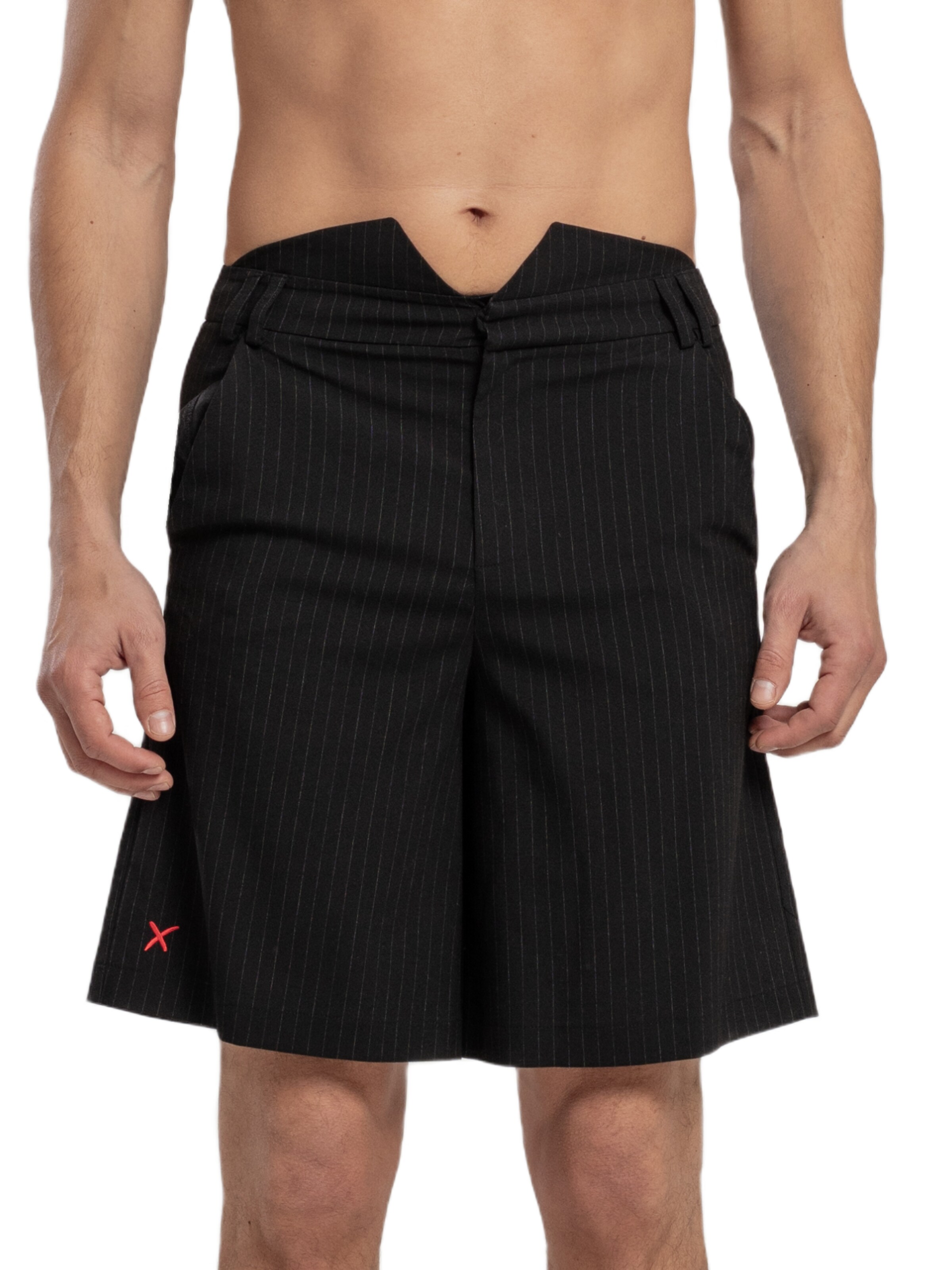 PCFG Regular Pants in Black: front