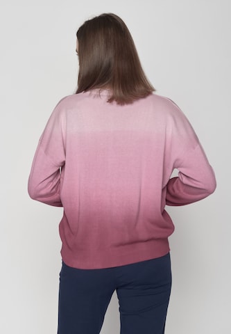 GREENBOMB Knit cardigan in Purple