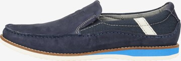 HECHTER PARIS Mocassins in Blauw: voorkant