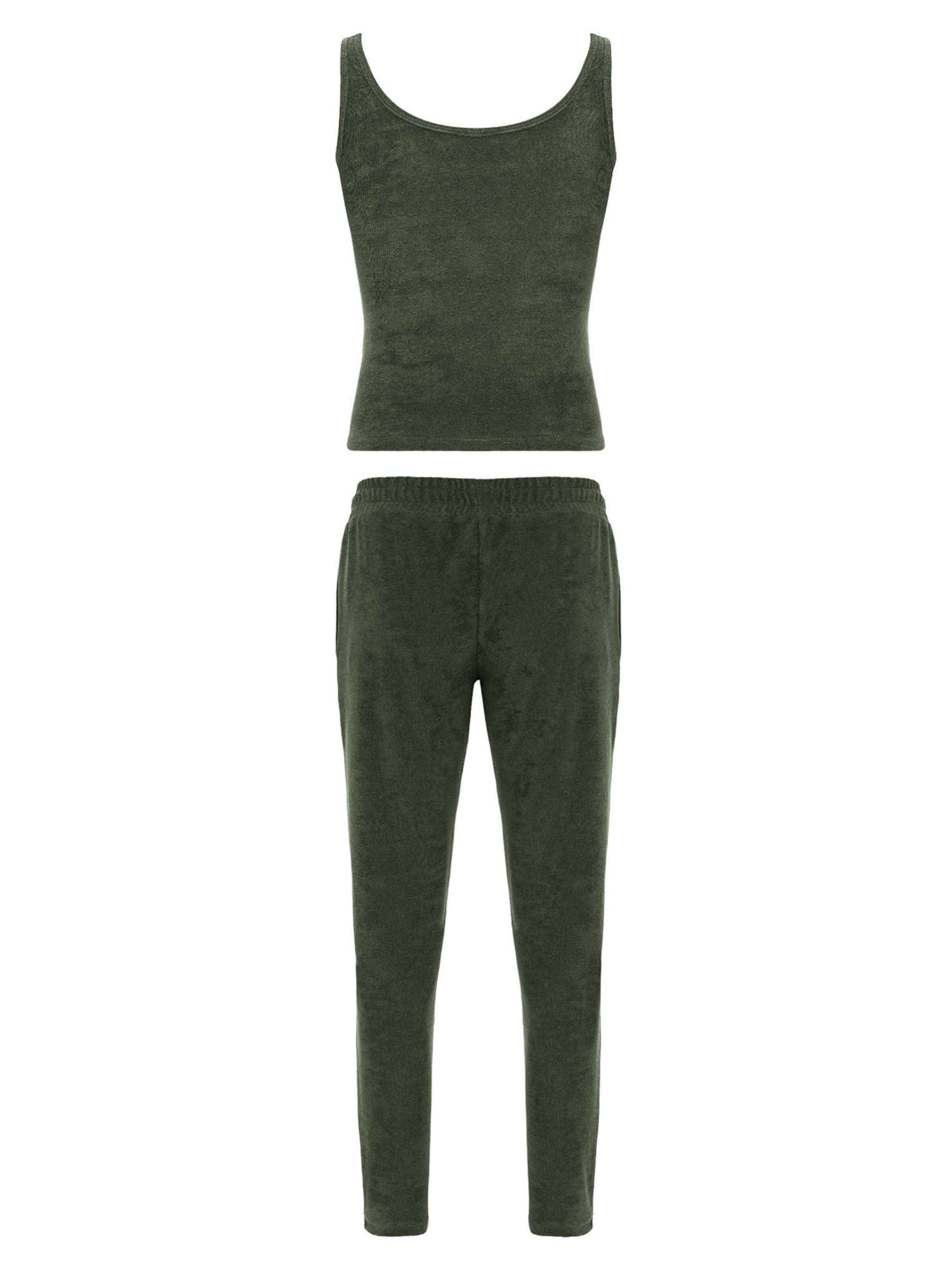 Cool Hill Tepláková súprava - Zelená: predná strana