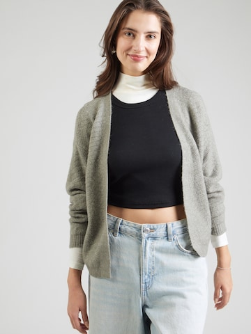 ABOUT YOU Плетена жилетка 'Rowan' в зелено: отпред