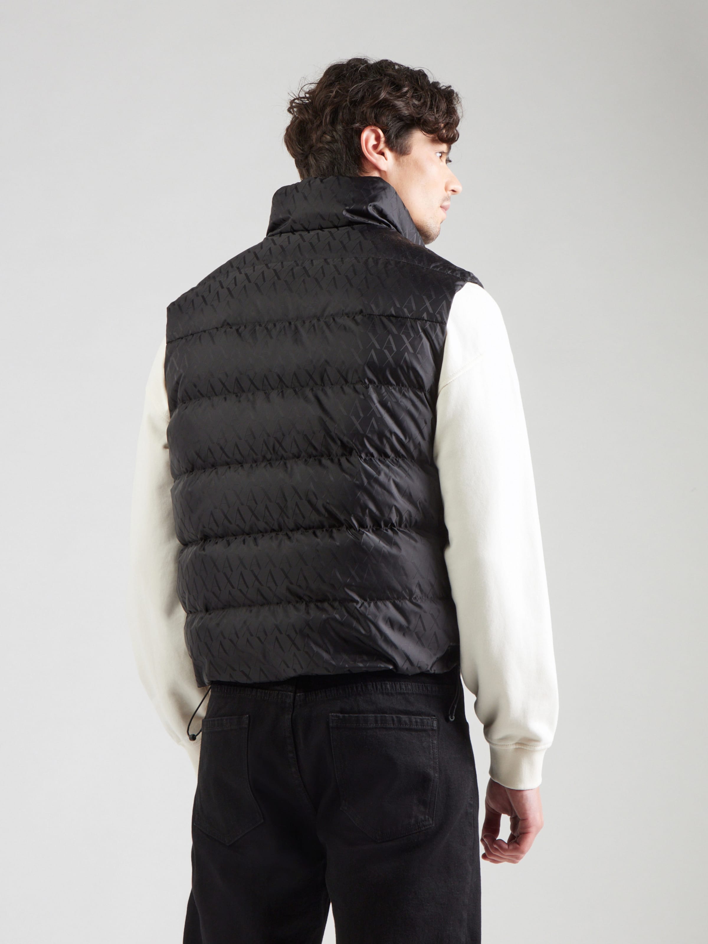 ARMANI EXCHANGE Vest in Black | ABOUT YOU