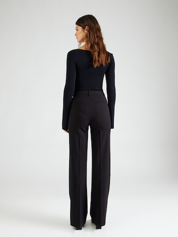 ABOUT YOU x Laura Giurcanu Regular Pleated Pants 'Christina' in Black