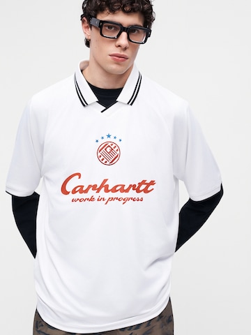 Carhartt WIP Tričko 'Terrace Football' - Biela