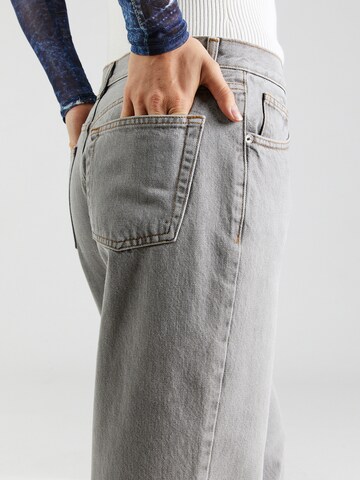 TOPSHOP Wide leg Τζιν 'Ember' σε γκρι