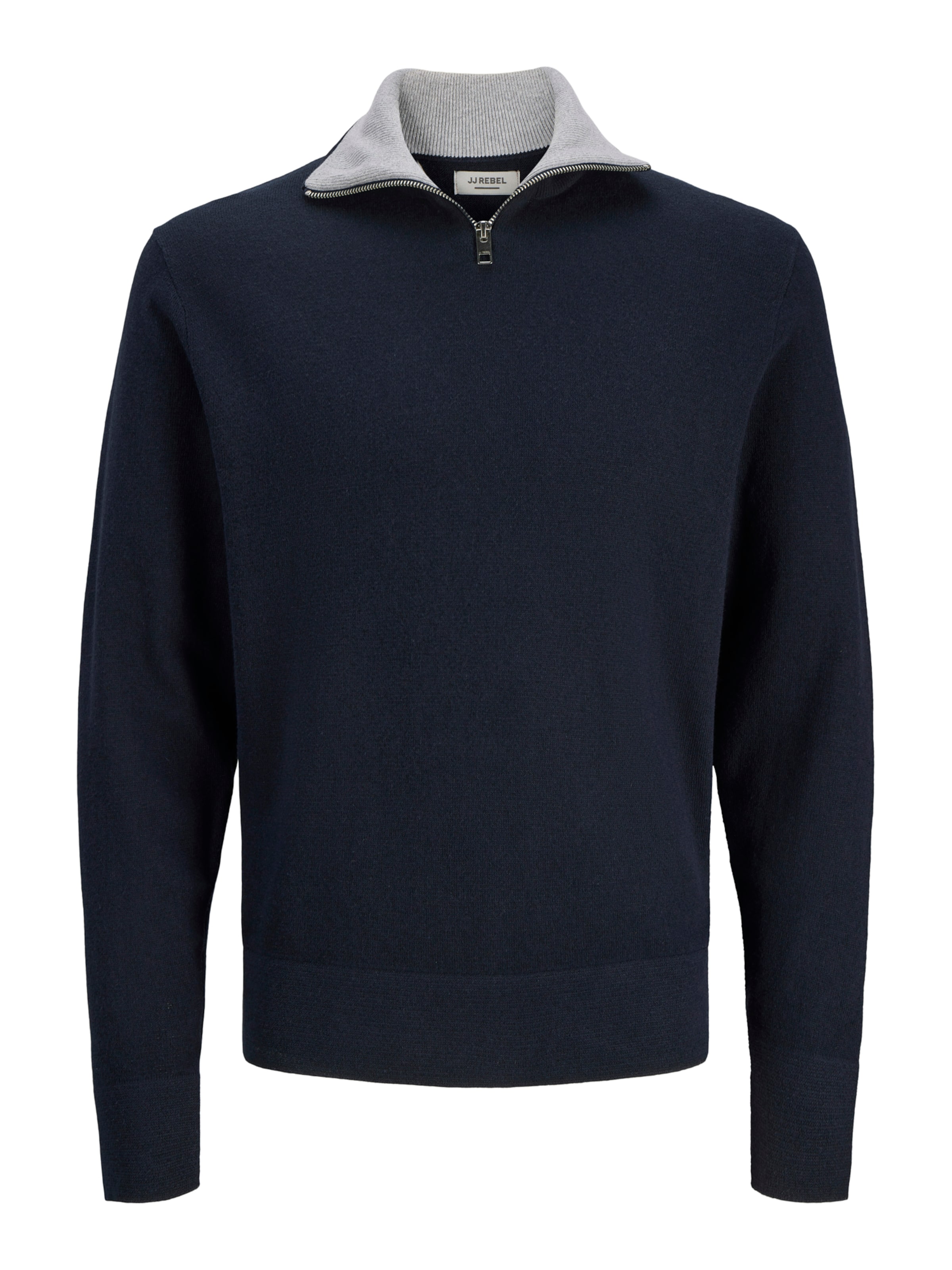 JJ Rebel Свитер 'JREBBEATON' в Синий: спереди