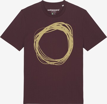 Maglietta di Watapparel in rosso: frontale