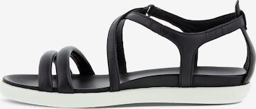 ECCO Strap Sandals in Black