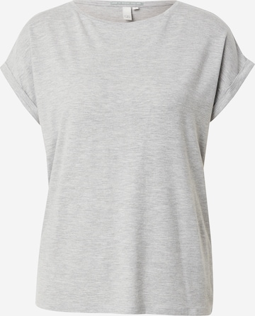 QS Shirt in Grau: Vorderseite