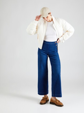 ONLY Wide leg Jeans 'Madison' i blå