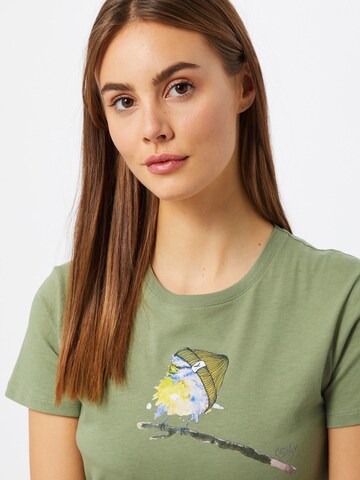 Iriedaily Shirt 'It Birdy' in Groen