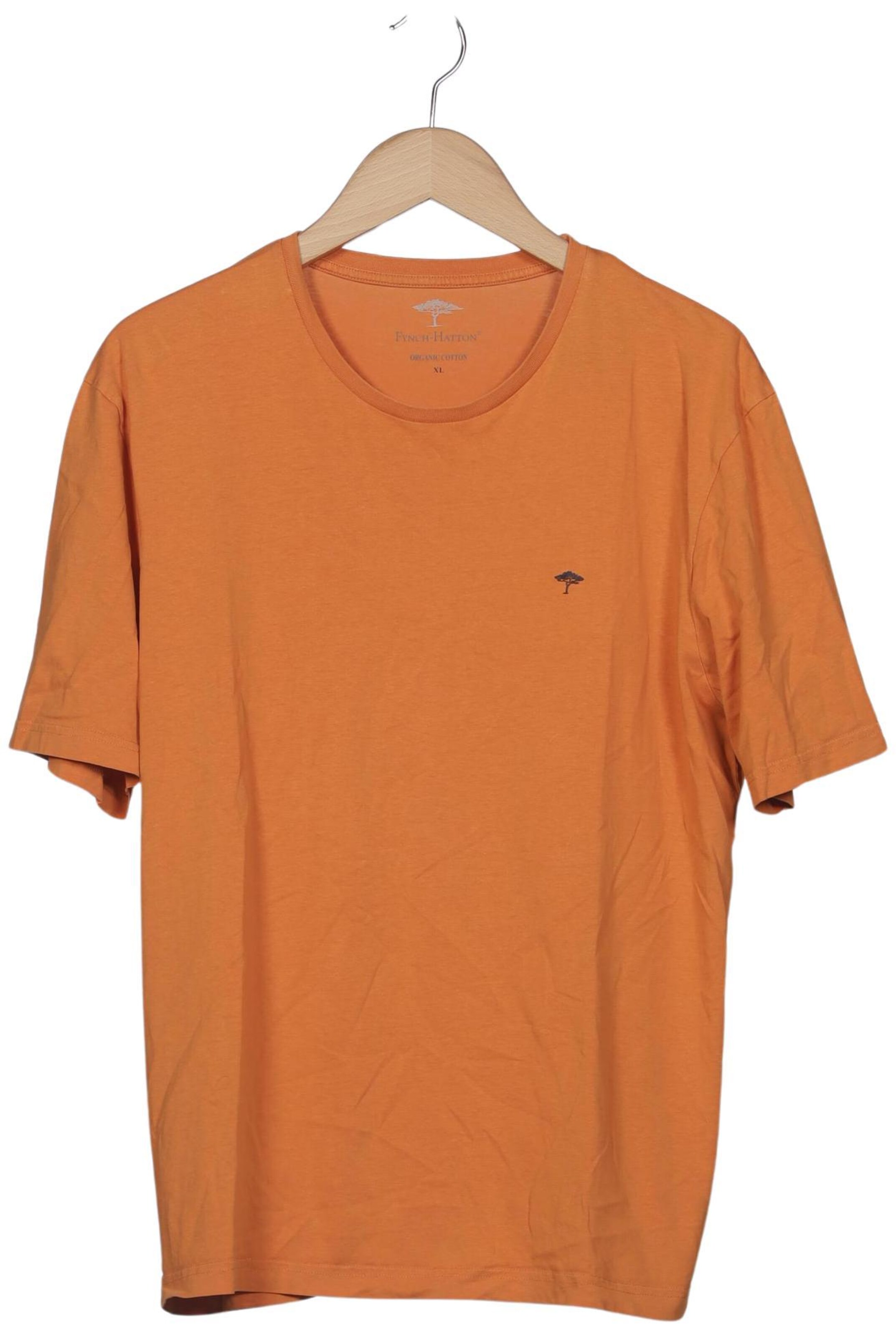 FYNCH-HATTON Shirt in XL in Orange: front