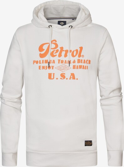 Petrol Industries Μπλούζα φούτερ 'Rio' σε πορτοκαλί / μαύρο / λευκό, Άποψη προϊόντος