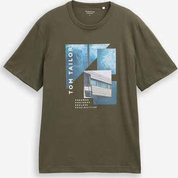 TOM TAILOR Särk, värv roheline: eest vaates