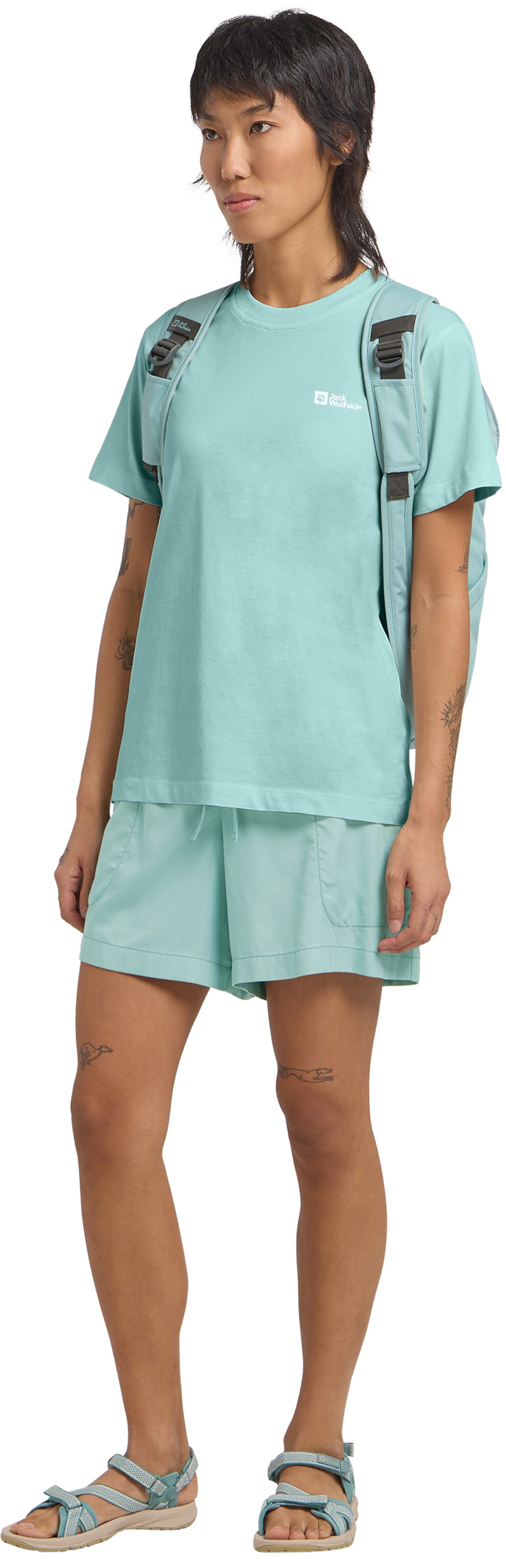 JACK WOLFSKIN Funktionsshirt in Grün