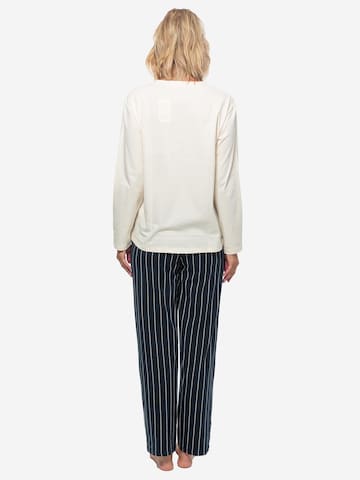 SCHIESSER Pyjama 'Organic Cotton' in Mischfarben