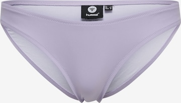 Bas de bikini sport 'Tanga' Hummel en violet : devant