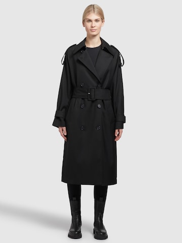 Manteau mi-saison khujo en noir