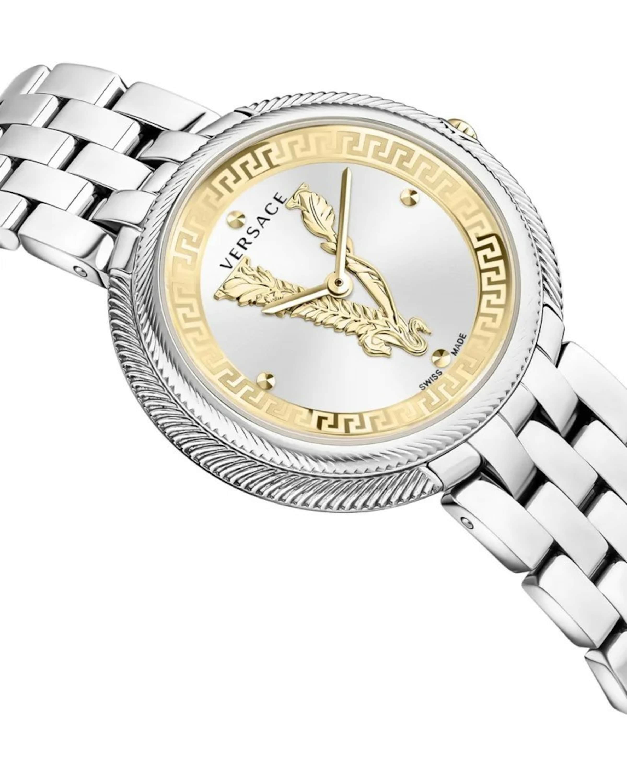 VERSACE Analoog horloge 'Thea' in Zilver