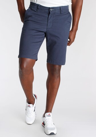 DELMAO Regular Shorts in Blau: predná strana