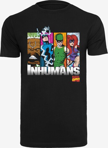 F4NT4STIC Shirt 'Marvel Inhumans' in Schwarz: predná strana