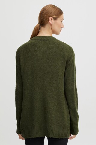 Oxmo Knit cardigan in Green