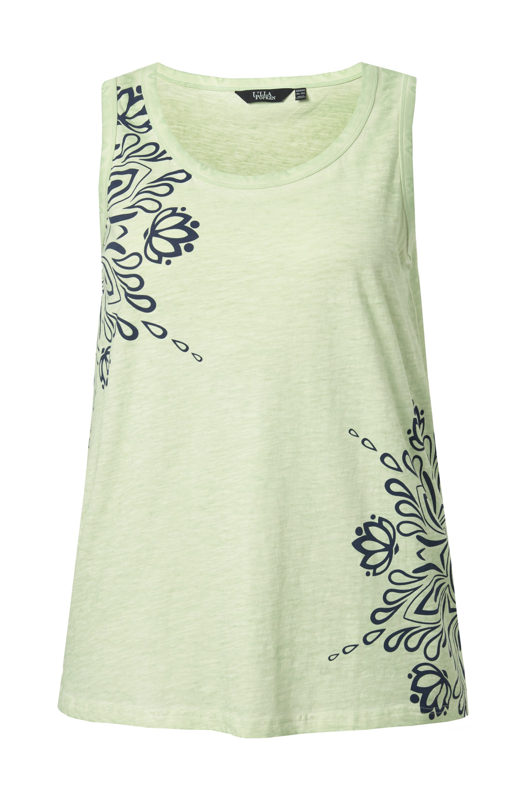 Ulla Popken Top in Grün: Vorderseite