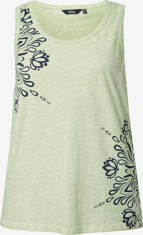 Ulla Popken Top in Grün: Vorderseite