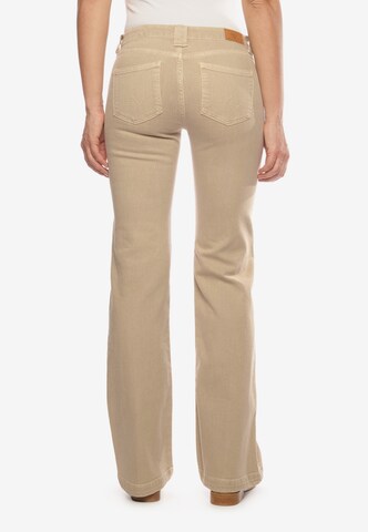 Le Temps Des Cerises Regular Pants in Beige