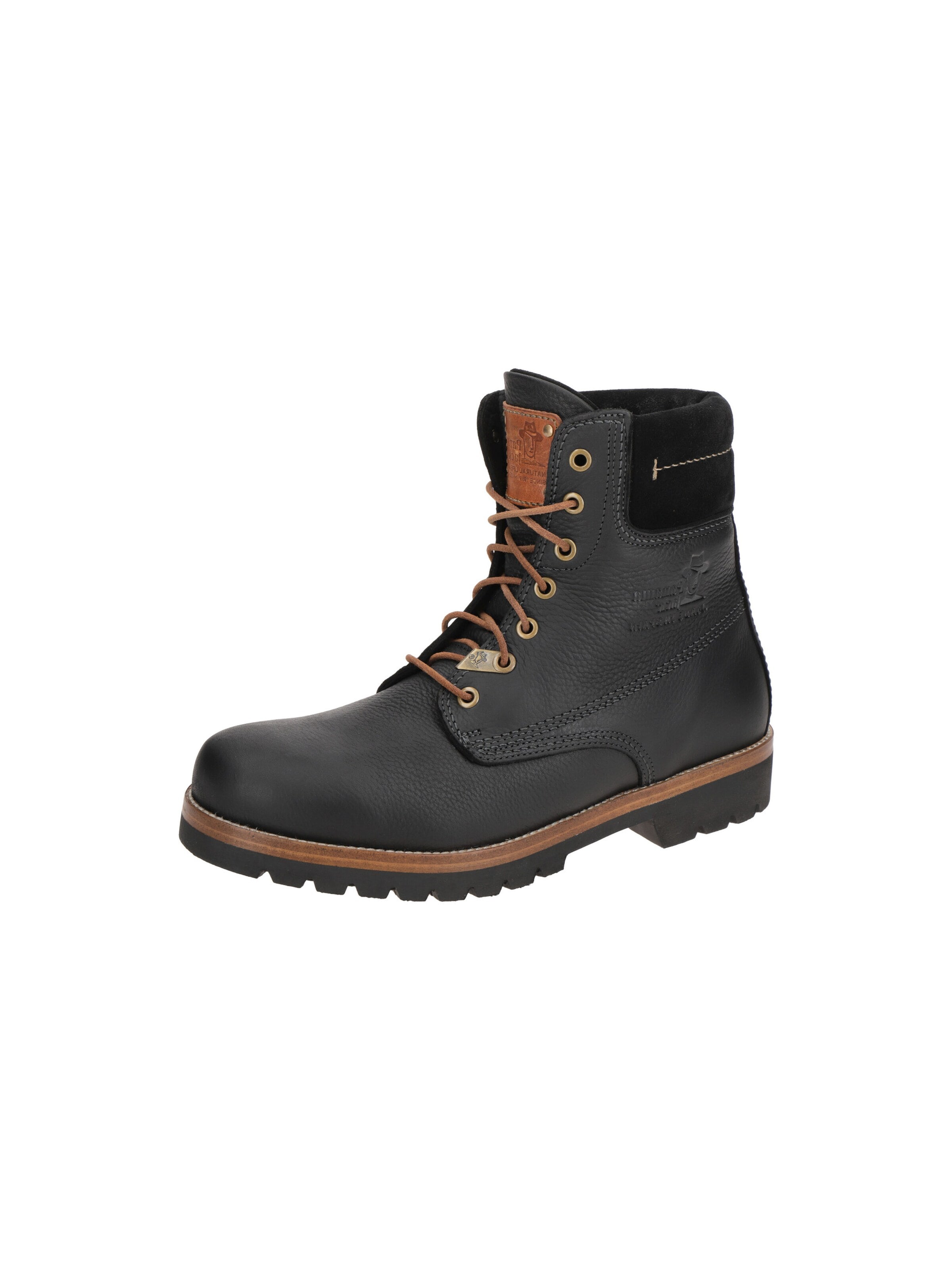 PANAMA JACK Lace-Up Boots 'Panama Jack Panama 03 Igloo C26 Herren Stiefel schwarz' in Black: front