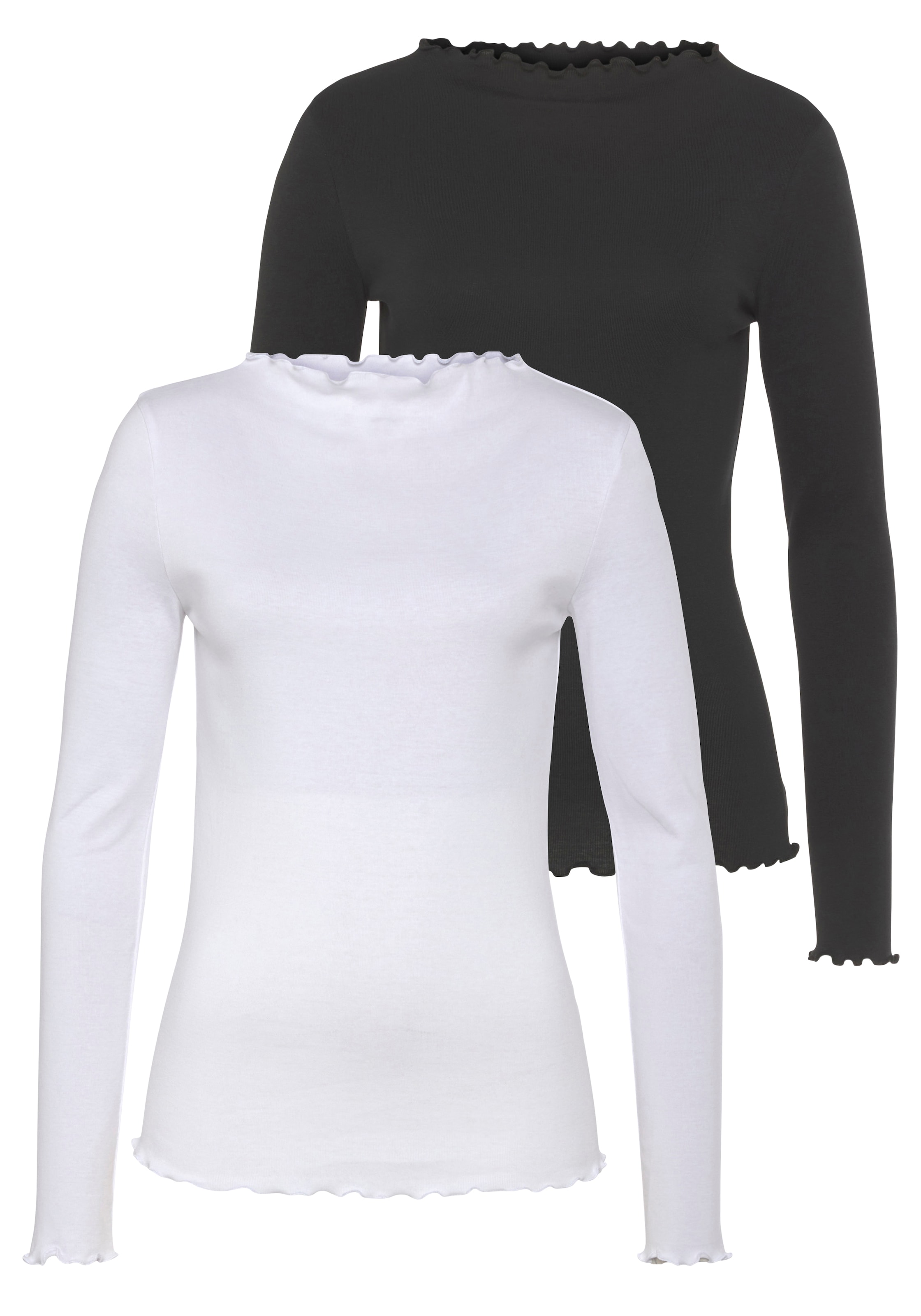 FLASHLIGHTS Shirt in Schwarz: Vorderseite