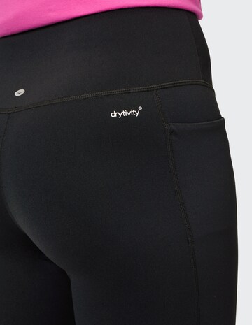 VENICE BEACH Skinny Sporthose in Schwarz