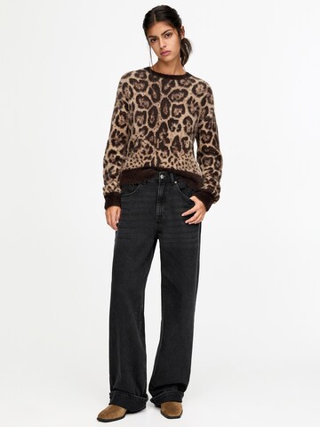 Pull&Bear Trui in Bruin