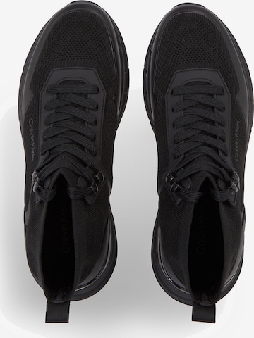 Calvin Klein High-Top Sneakers in Black