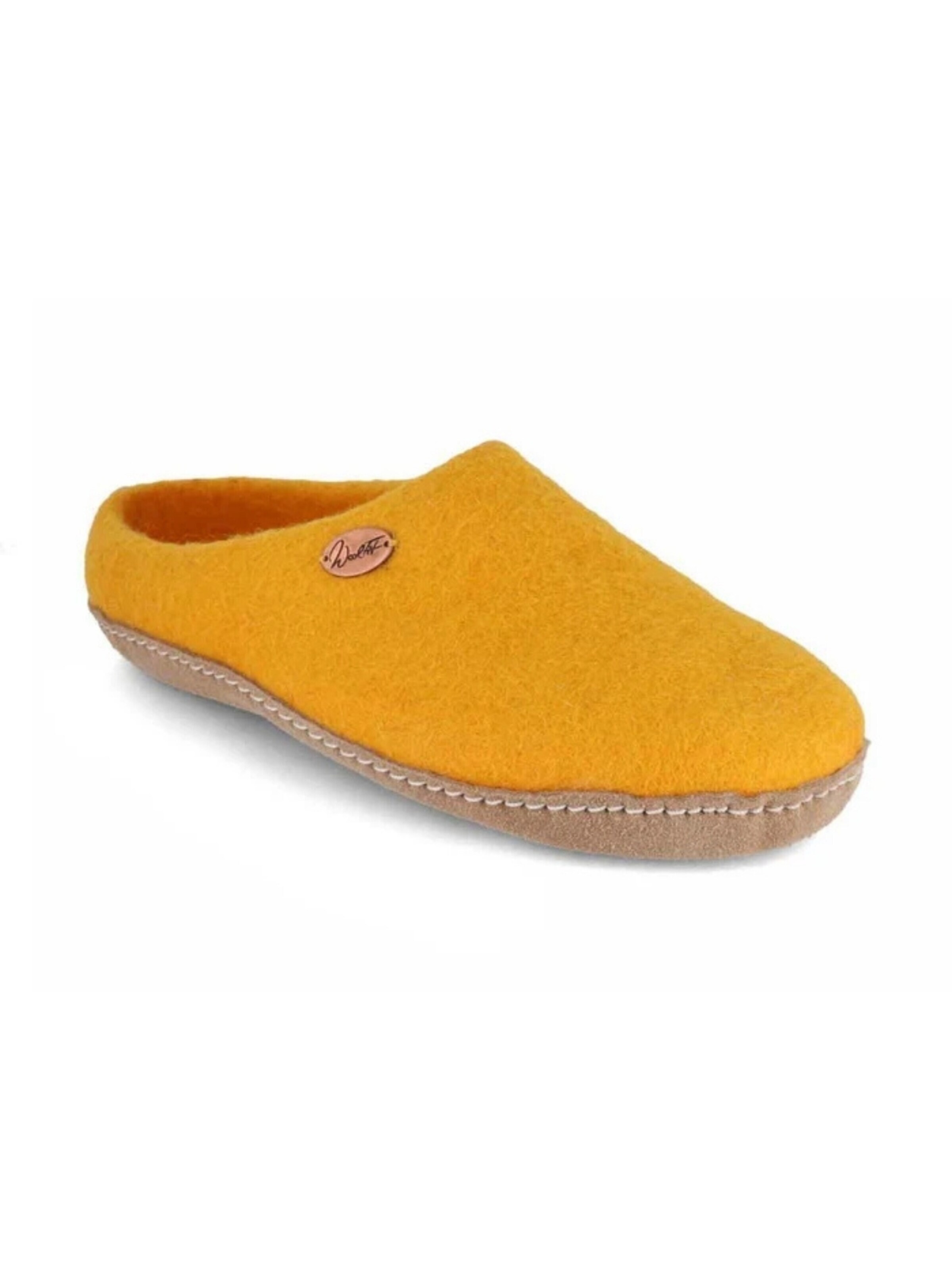 WoolFit Hausschuh‌‌‌‌‌‌ in Orange: Vorderseite