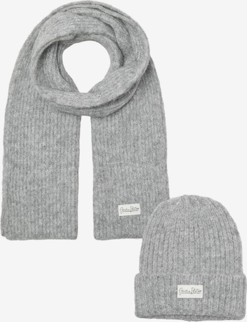 Bonnet 'JXKATHERINE' JJXX en gris : devant