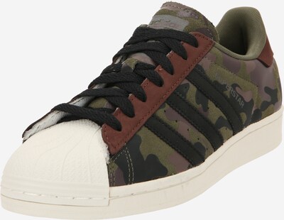 ADIDAS ORIGINALS Sneaker 'Superstar' in khaki / oliv / schilf / schwarz, Produktansicht