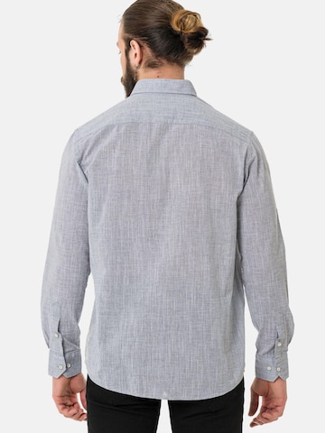 Coupe slim Chemise 'CH199' CIPO & BAXX en gris