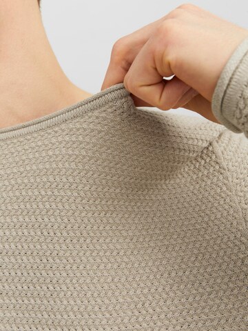 JACK & JONES Sweater 'Miguel' in Beige