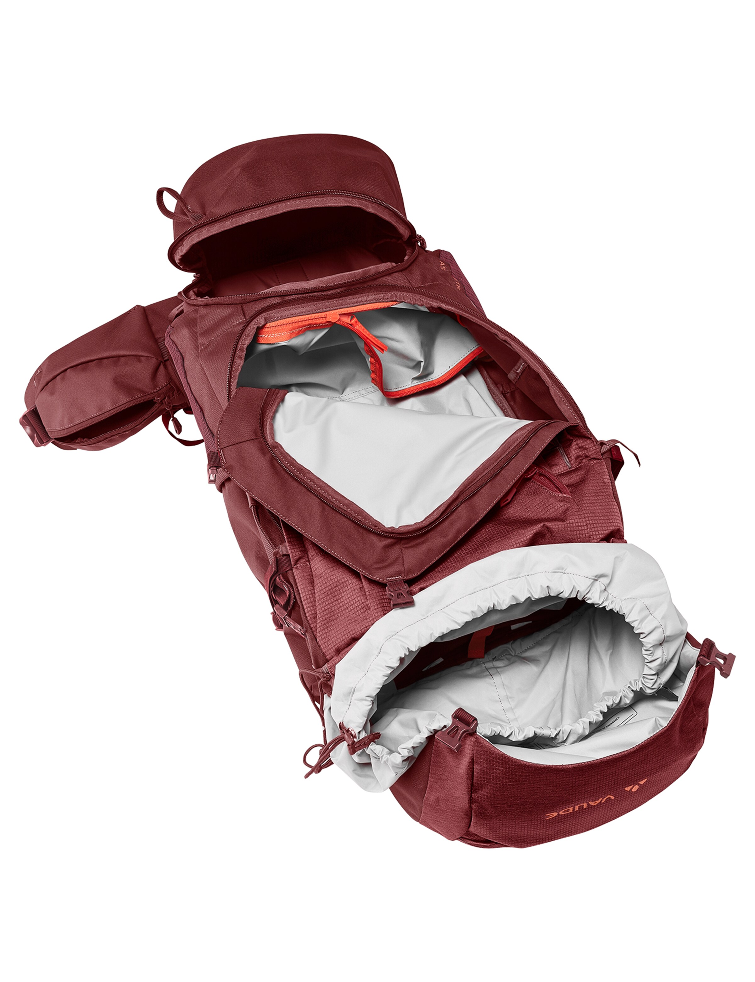 VAUDE Sports backpack 'Asymmetric' in Red
