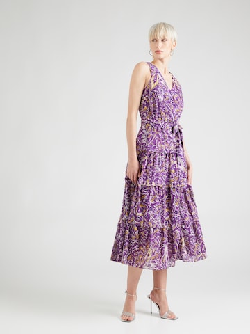 Robe Lauren Ralph Lauren en violet : devant