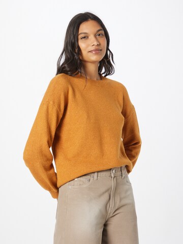Pullover 'Lucille' di Thought in arancione: frontale