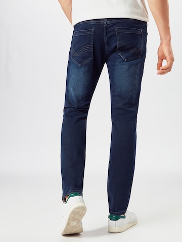 Coupe slim Jean 'Josh' TOM TAILOR en bleu