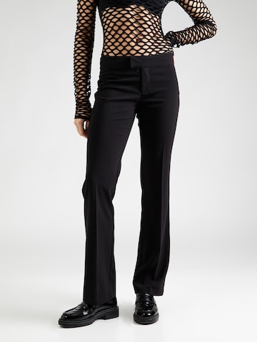 NLY by Nelly Regular Pantalon in Zwart: voorkant